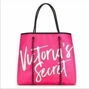 New VS Pink / White Wicked Tote Bag